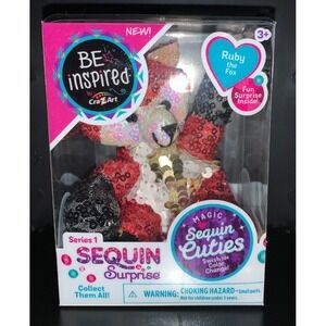 Car-Z-Art Magic Sequin Cuties Sequin Surprise Series 1 Ruby the Fox New